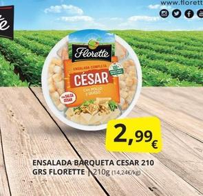 Oferta de Ensaladas por 2,99€ en Supermercados MAS