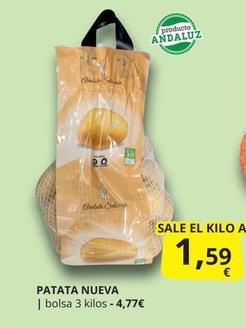 Oferta de Patatas por 4,77€ en Supermercados MAS
