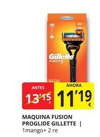 Oferta de Gillette - Maquina Fusion Proglide por 11,19€ en Supermercados MAS