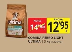 Oferta de Última - Comida Perro Light por 12,95€ en Supermercados MAS