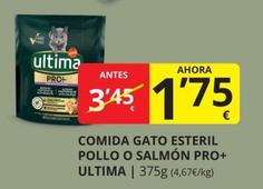 Oferta de Última - Comida Gato Esteril Pollo por 1,75€ en Supermercados MAS