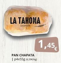 Oferta de Mas - Pan Chapata por 1,45€ en Supermercados MAS