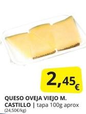 Oferta de Castillo - Queso Oveja Viejo M. por 2,45€ en Supermercados MAS