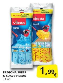 Oferta de Vileda - Fregona Super O Suave por 1,99€ en Supermercados MAS