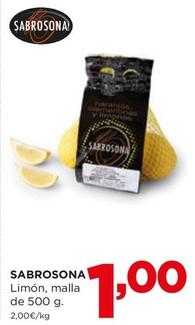 Oferta de Sabrosona - Limon por 1€ en Alimerka