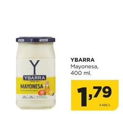 Oferta de Ybarra - Mayonesa por 1,79€ en Alimerka