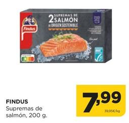 Oferta de Findus - Supremas De Salmon por 7,99€ en Alimerka