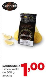 Oferta de Sabrosona - Limón por 1€ en Alimerka