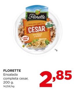 Oferta de Florette - Ensalada Completa Cesar por 2,85€ en Alimerka