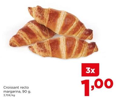 Oferta de Croissant Recto Margarina por 1€ en Alimerka