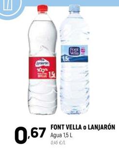 Oferta de Agua por 0,67€ en Coviran