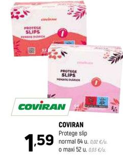 Oferta de Protegeslip por 1,59€ en Coviran
