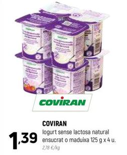Oferta de Yogur por 1,39€ en Coviran
