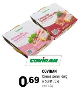 Oferta de Cremas por 0,69€ en Coviran