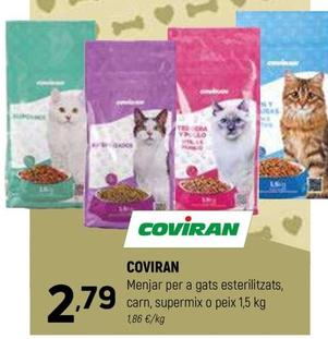 Oferta de Comida para gatos por 2,79€ en Coviran