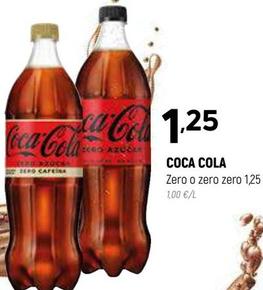 Oferta de Coca-Cola por 1,25€ en Coviran