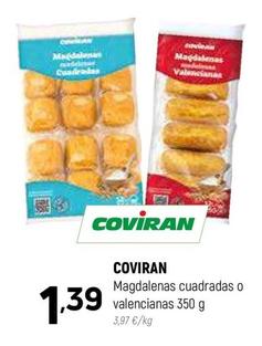 Oferta de Magdalenas por 1,39€ en Coviran