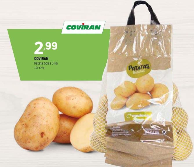 Oferta de Patatas por 2,99€ en Coviran