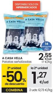 Oferta de A Casa Vella - Patatas por 2,55€ en Eroski