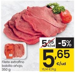 Oferta de Filete Extrafino Babilla Anojo por 5,65€ en Eroski