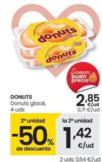 Oferta de Donuts - Donuts Glacé por 2,85€ en Eroski