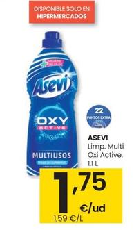 Oferta de Asevi - Limp. Multi Oxi Active por 1,75€ en Eroski