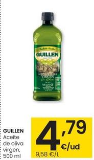 Oferta de Guillen - Aceite De Oliva Virgen por 4,79€ en Eroski