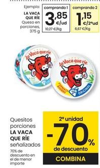 Oferta de La Vaca Que Ríe - Queso En Porciones por 3,85€ en Eroski