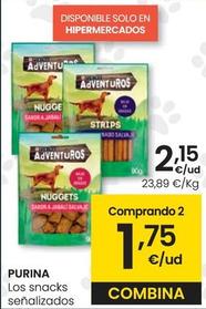 Oferta de Purina - Los Snacks por 2,15€ en Eroski