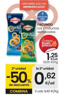 Oferta de Facundo - Los Productos Senalizados por 1,25€ en Eroski