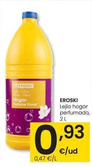 Oferta de Eroski - Lejia Hogar Perfumada por 0,93€ en Eroski