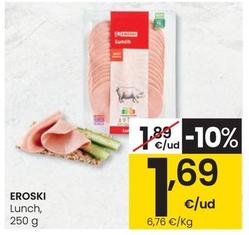 Oferta de Eroski - Lunch por 1,69€ en Eroski