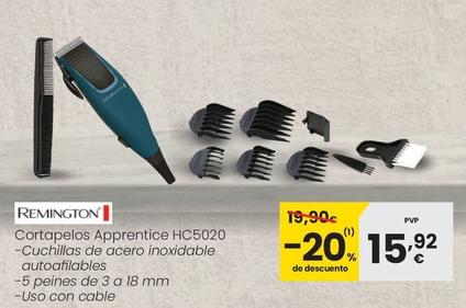 Oferta de Remington - Cortapelos Apprentice Hc5020 por 15,92€ en Eroski