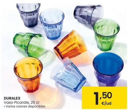 Oferta de Duralex - Vaso Picardie por 1,5€ en Eroski