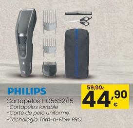Oferta de Philips - Cortapelos HC5632/15 por 44,9€ en Eroski