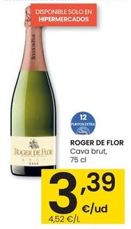Oferta de Roger De Flor - Cava Brut por 3,39€ en Eroski