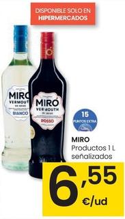 Oferta de Miro - Productos Senalizados por 6,55€ en Eroski