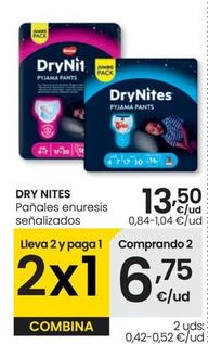Oferta de Drynites - Panales Enuresis Senalizados por 13,5€ en Eroski
