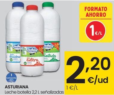 Oferta de Asturiana - Leche por 2,2€ en Eroski
