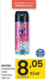 Oferta de Bloom - Inseticida Total Insectos por 8,05€ en Eroski