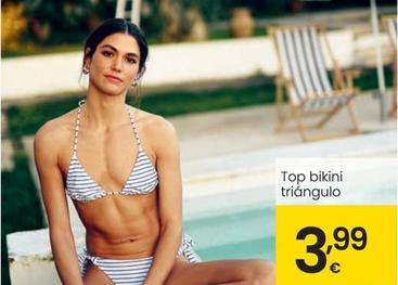 Oferta de Top Bikini Triangulo por 3,99€ en Eroski