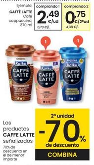 Oferta de Caffè Latte - Café Cappuccino por 2,49€ en Eroski
