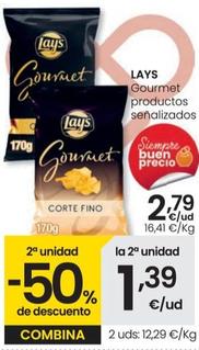 Oferta de Lay's - Gourmet Productos Senalizados por 2,79€ en Eroski