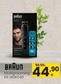 Oferta de Braun - Multigrroming Kit Mgk5411 por 44,9€ en Eroski