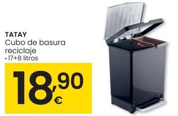 Oferta de Tatay - Cubo De Basura Reciclaje por 18,9€ en Eroski