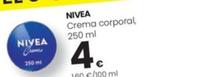 Oferta de Nivea - Crema Corporal por 4€ en Eroski
