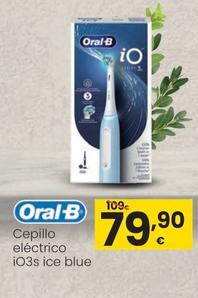 Oferta de Oral B - Cepillo Electrico iO3s Ice Blue por 79,9€ en Eroski