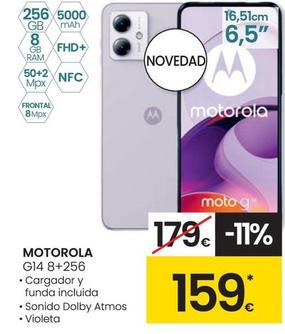 Oferta de Motorola - G14 por 159€ en Eroski