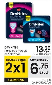 Oferta de Drynites - Panales Enuresis Senalizados por 13,5€ en Eroski
