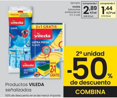 Oferta de Vileda - Productos por 2,89€ en Eroski